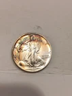 1991 American Silver Eagle 1 Troy Oz Coin .999 Fine Silver Tarnish Authentic