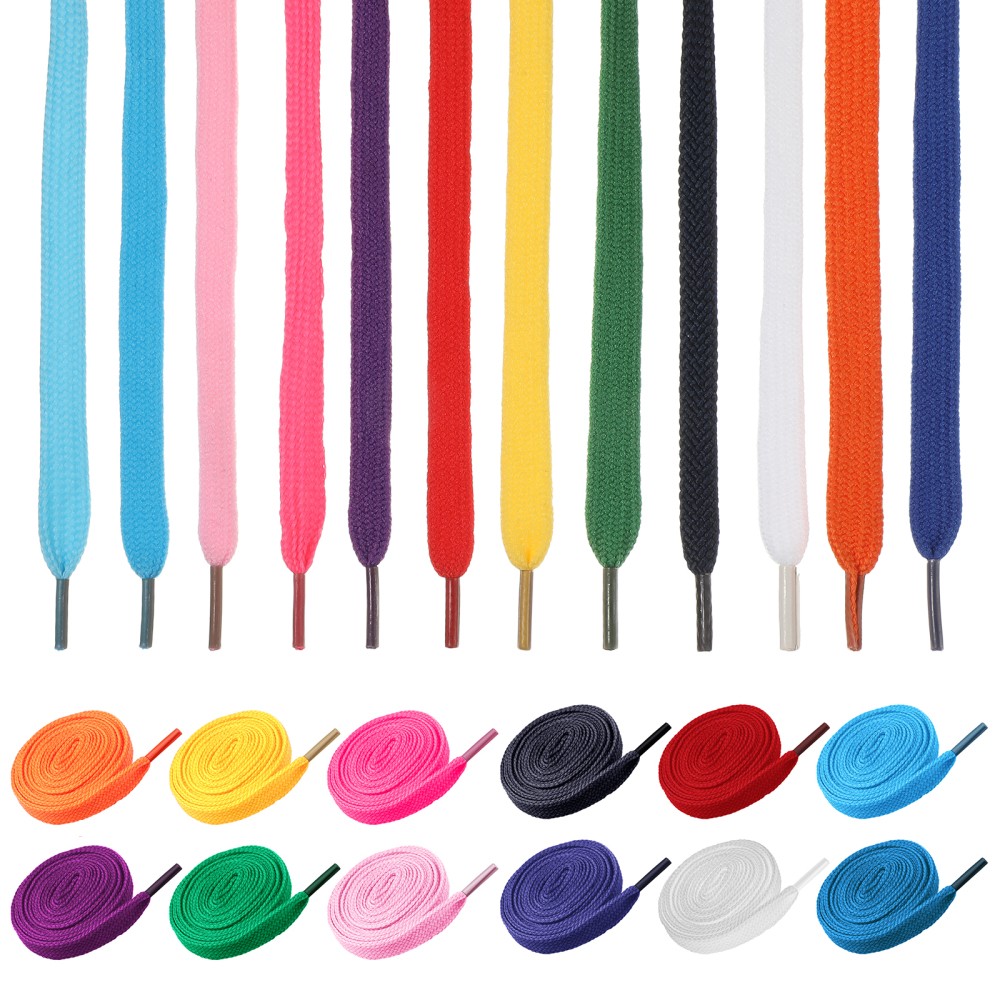 APL 12 paia di lacci per squadre scarpe da ginnastica scarpe barca corde