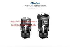 Leofoto FA-15 FA-10 Kit QR Tilting  Pivoting Cold Shoe Flash Adapter