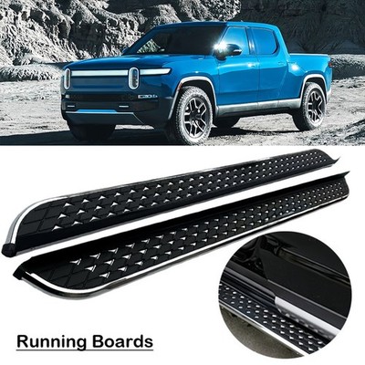 Running Board Side Step Pedal Nerf Bar Fits for Rivian R1T 2022-2026