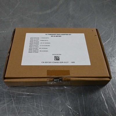 NEW Dell 1U Threaded Rack Adapter Kit 00Y30Y ReadyRails Sliding Rail Kit R630