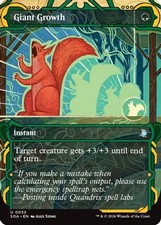 Giant Growth [Foil] #52 Prices | Magic Secrets of Strixhaven
