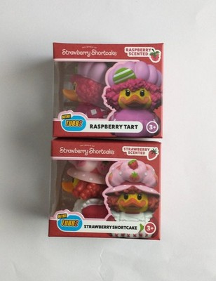 Tubbz Mini - Rubber Ducks - Strawberry Shortcake and Raspberry Tart - Scented