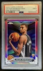2023-24 Topps Chrome Victor Wembanyama RC Rookie Pink Refractor #1 Spurs PSA 9