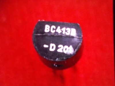 Siemens, BC413B, NPN AF Transistor, 30V, 100mA, 300mW. #B-475-01
