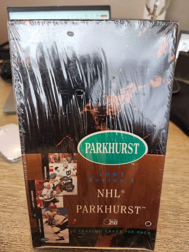 1991-92 Parkhurst NHL Hockey Cards Series 1 Factory Box. 3 Boxes