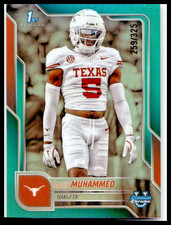 Malik Muhammed Texas Longhorns 2025 Bowman Chrome #112 /325