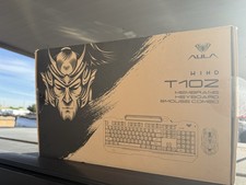 AULA Wind T10Z Gaming Keyboard  Mouse Combo RGB, Wired, 7200 DPI, Plug  Play