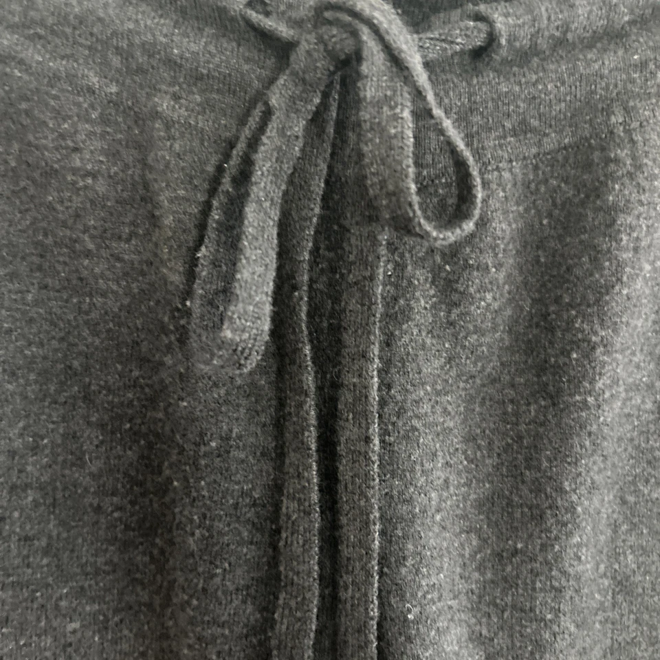 Pantalones de salón Vince de lana mezcla de cachemir M pierna ancha recortados silenciosos de lujo acogedores Foto 3 de 4