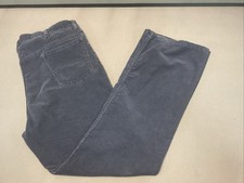 Vintage JCPenney Plain Pocket Made In USA Corduroy Blue Pants 42X34