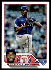 2023 Topps Taylor Hearn Texas Rangers #354