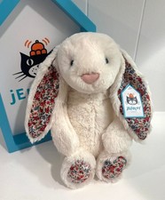 Jellycat OG  blossom cream bashful bunny [ medium ] BNWT ❗️RETIRED HTF