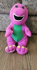 Vintage 1992 Talking Barney Playskool 18 Plus...