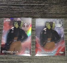 2025 Topps Chrome Star Wars HERA SYNDULLA Lot 2 Refractor 59 Exclusive CE-26