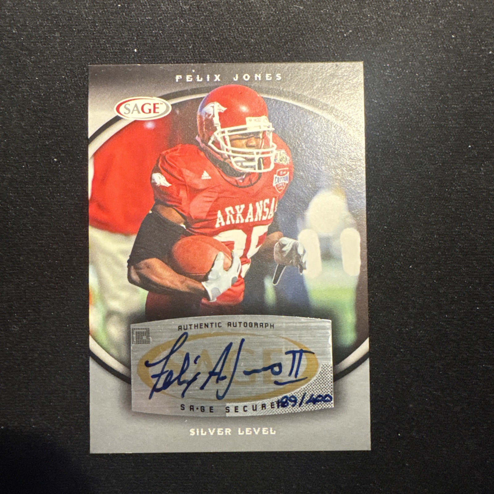 Felix Jones SA-GE Autographs #A35 Silver