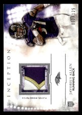 2015 TOPPS INCEPTION JAVORIUS ALLEN RP-JAL MINT ROOKIE PATCHES 2/125 RAVENS