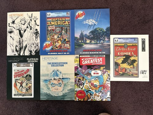 7 (Seven) - Heritage Original Art Auction Catalogs -ComicLink Hakes ComicConnect
