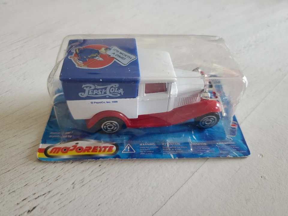 Set of 7 Majorette Metal Pepsi Car Van Ford Model A 57 Pickup Truck Vehicles - Image 4 of 4