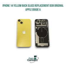 iPhone 14 Yellow Back Glass Replacement OEM Original Apple Grade A