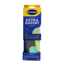 Dr. Scholl's Extra Support Shoe Insoles for Plus & Tall Women, Size 6-11, 1 Pair