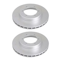 2 Bremsscheiben BelüFtet Ø 288 Mm 24 Mm A.B.S. FüR U.A. Mitsubishi