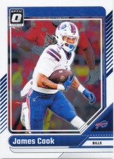 James Cook 2024 Panini Donruss Optic BASE #20 BUFFALO BILLS