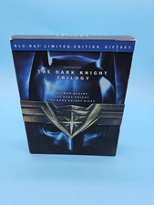 Batman The Dark Knight Trilogy Blu-Ray Box Set W/Book 2012 Rare Wearable Tiara