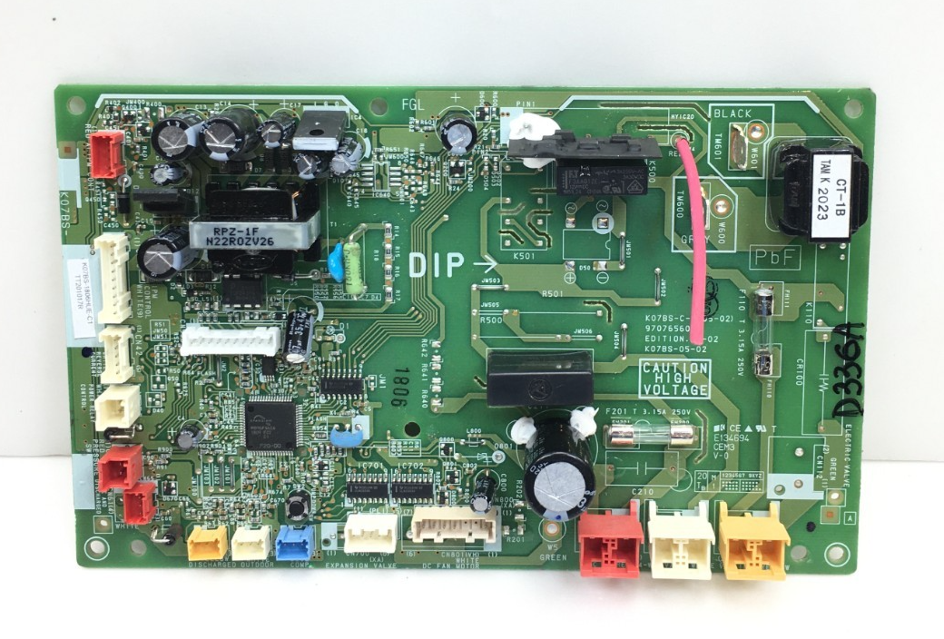 Fujitsu Control Board Card K07BS-C-A (05-02) 9707656053 K07BS-05