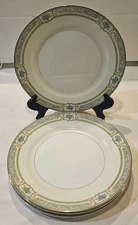 Set of (4) Noritake Cornthia DINNER PLATES Porcelain 10" Japan