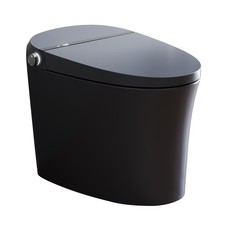 HOROW T36 Smart Bidet Toilet with Built-in Pump for Low Water Pressure, Black