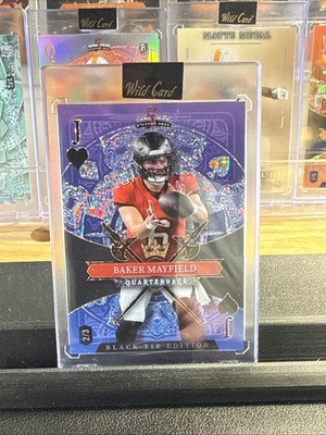 Wild Card Black Tie Baker Mayfield 2/3 Jack Of Hearts 
