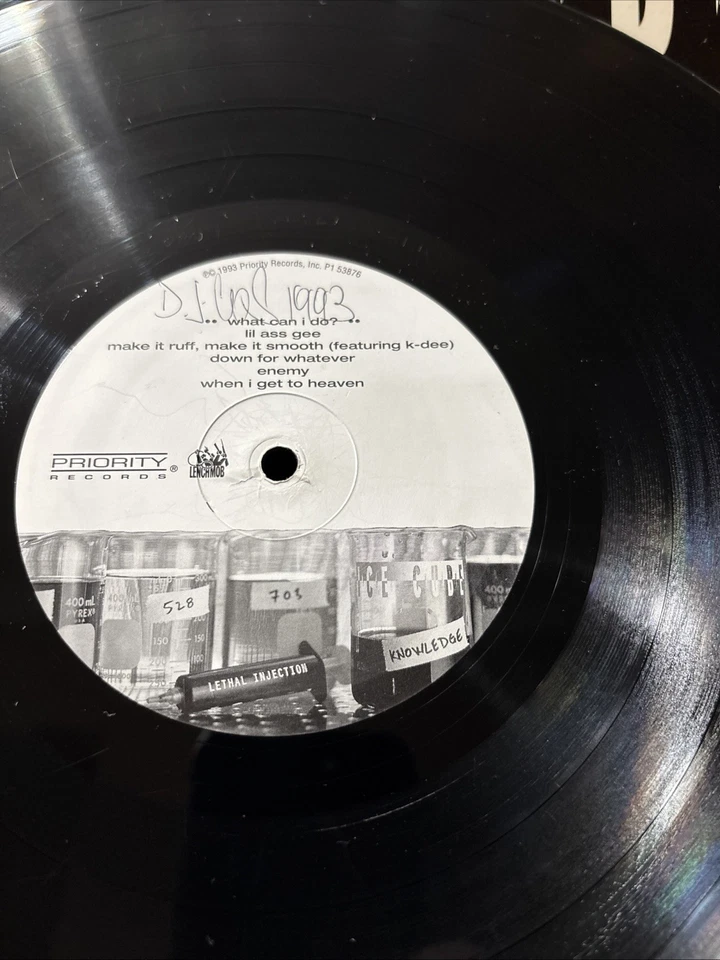 Ice Cube - Lethal Injection 1993 US 1st - Vinyl Record LP Album Hip Hop VG+ - Image 4 of 4