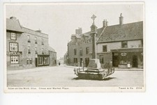 "GLOUCESTERSHIRE  "  STOW-ON-THE-WOLD    CROSS & MARKET  SQUARE    1920/30s