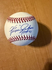 Fergie Jenkins - Autographed Official MLB Baseball - Inscribed 'HOF 91' Tristar