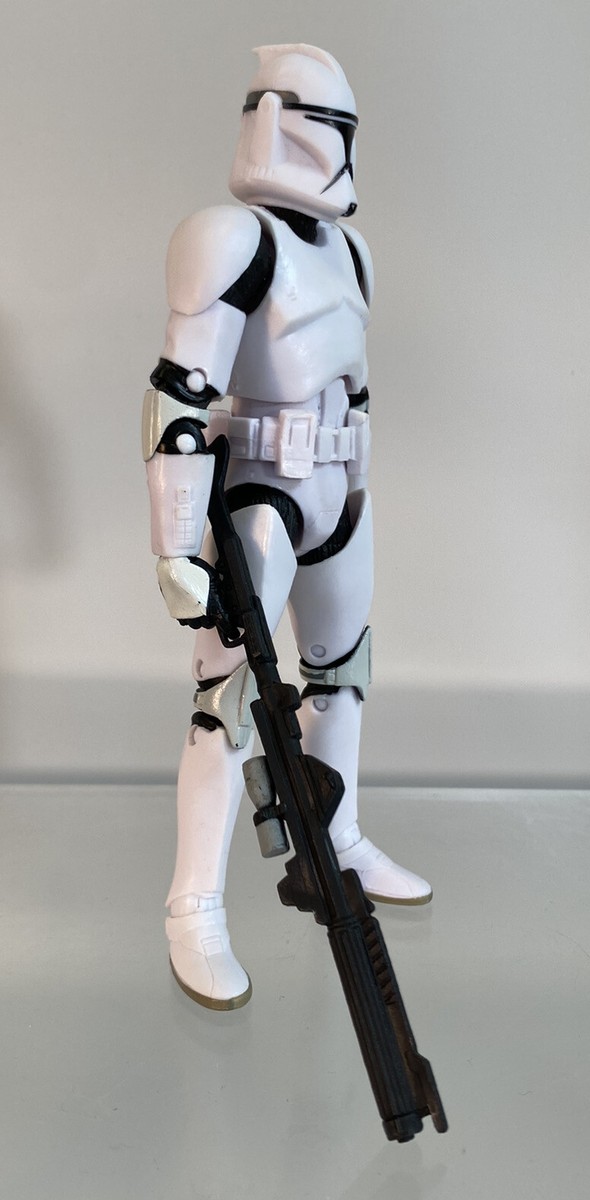 Star Wars Black Series Clone Trooper 6” Figure AOTC Orange Line