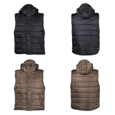 MFH OUTDOOR MFH Weste gefüttert Kapuze Ärmellos Herren Jacke Freizeit Übergangsjacke NEU