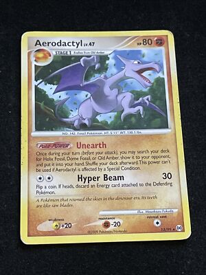 Yugioh! 1x Aerodactyl - 13/99 - Rare Near Mint | eBay