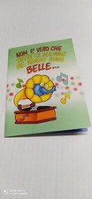 BIGLIETTO AUGURI AMORE MAMMA SPIRITOSO PLUNK collezione vintage