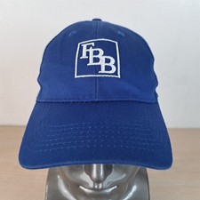 FBB YOUTH ADJUSTABLE STRAPBACK BASEBALL HAT/CAP, BLUE, OUTDOOR/SPORTS