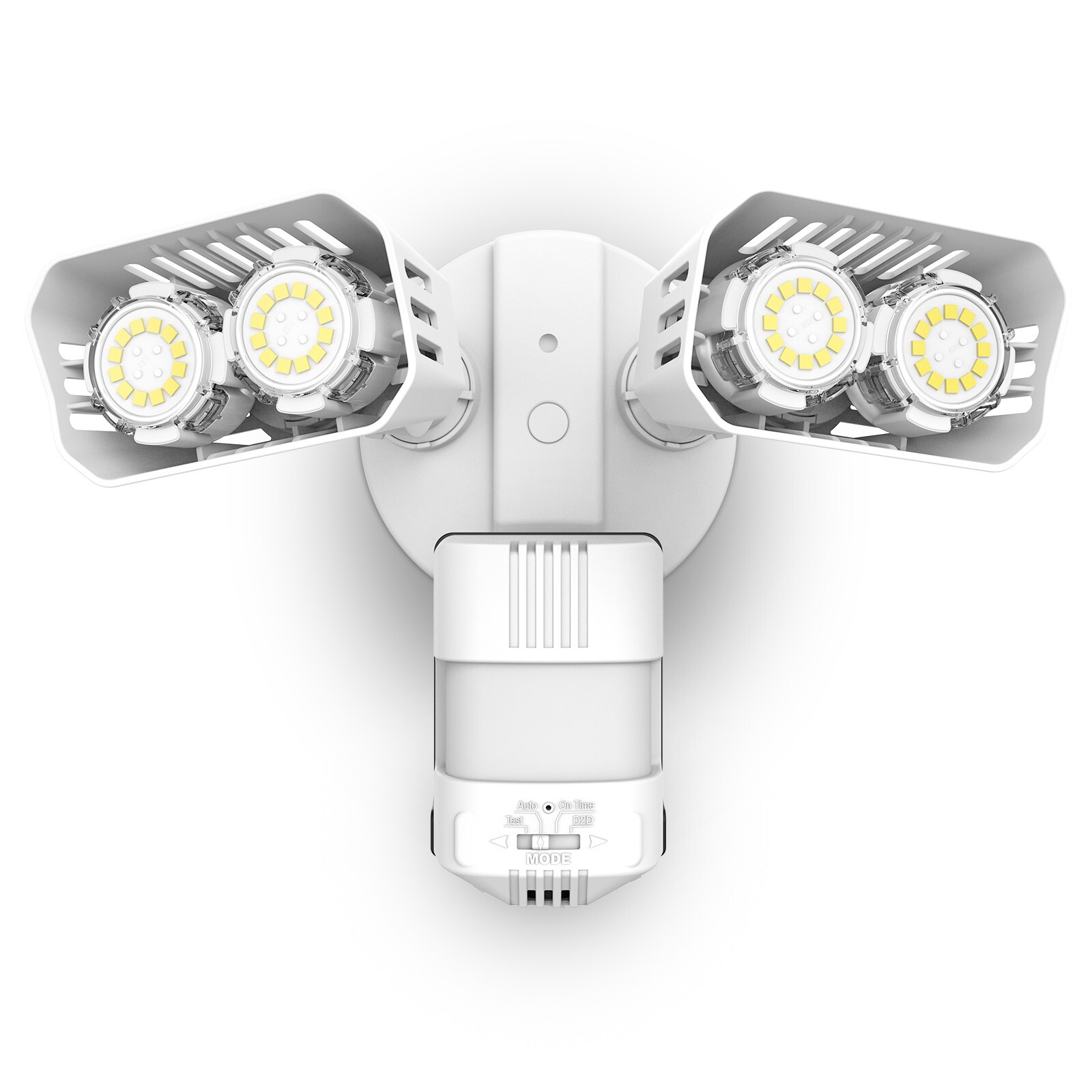 USED 350W PIR LED Motion Sensor Lights 4 Modes Security Floodlight ...