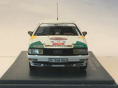 Neo 1:43 Audi 200 Quattro LUK-A Schwarz Acropolis Rally 1989 Art