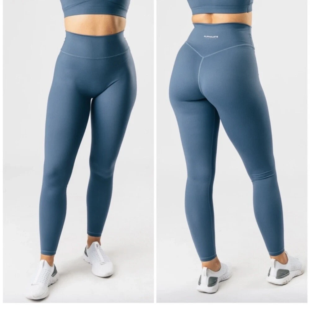 Alphalete Alphalux Blue Horizon Essential Legging- Size XS