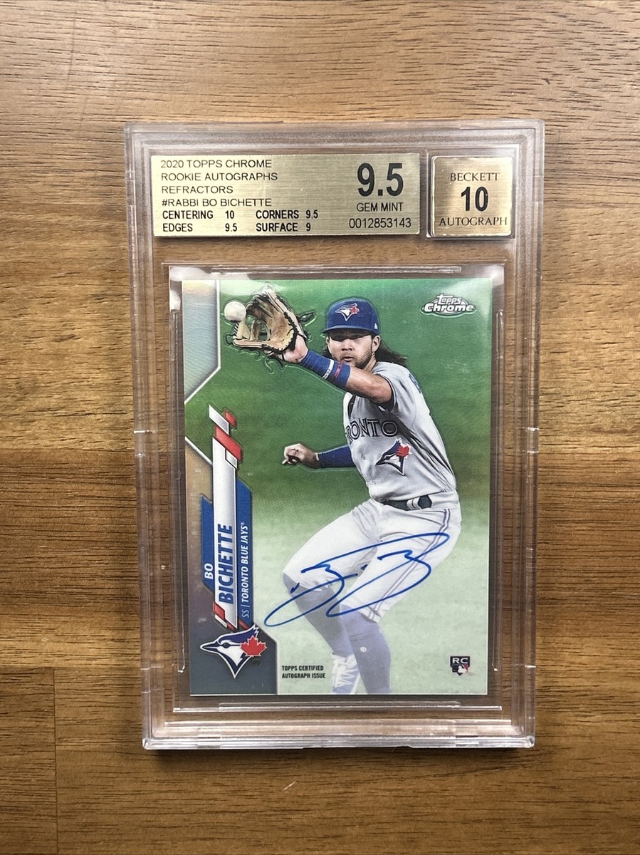 250シリ ビシェット 直筆サインカード topps chrome 【公式通販】