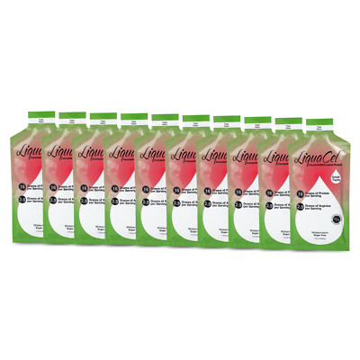 LiquaCel Liquid Protein   Watermelon Flavor   16g Protein Per Serving   10 Pack
