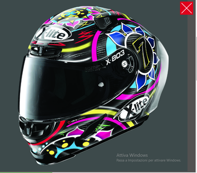 CASCO X-LITE X-803 RS ULTRA CARBON REPLICA C. DAVIES 23 CARBON + VISIERA  GREEN | eBay