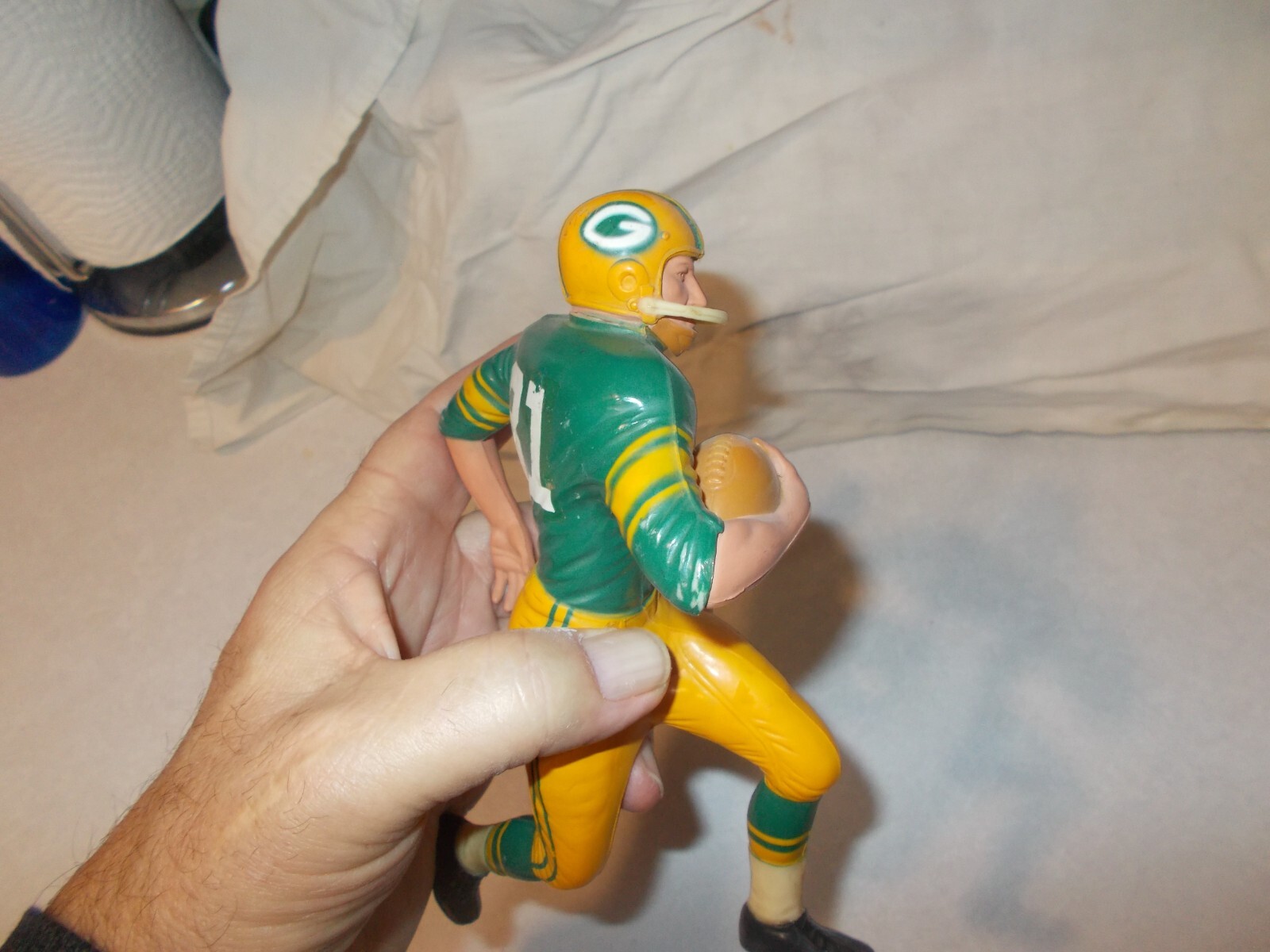 Very old Hartland plastics green bay packer,Jim Taylor 31, 1950s era eBay