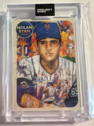 K73,320 - 2020 Topps Project 2020 #67 Nolan Ryan