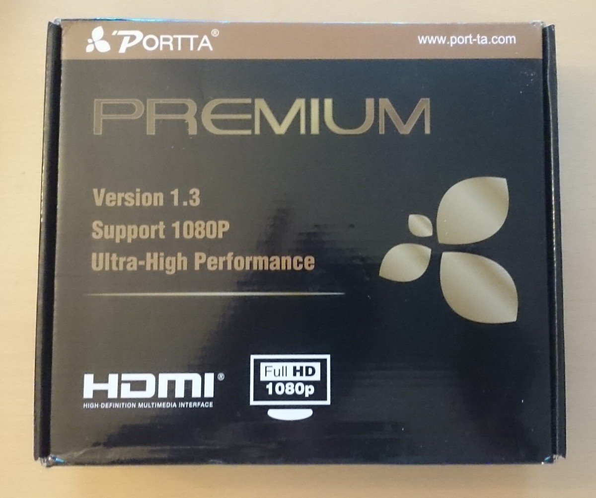 Portta (N3MTX42) 4x2 Port Matrix 3D 1080p HDMI v1.3 Switcher