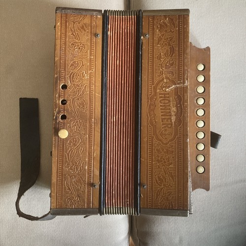 HOHNER ACCORDION MARCA REGISTRADA MADE IN GERMANY ORIGINAL VINTAGE