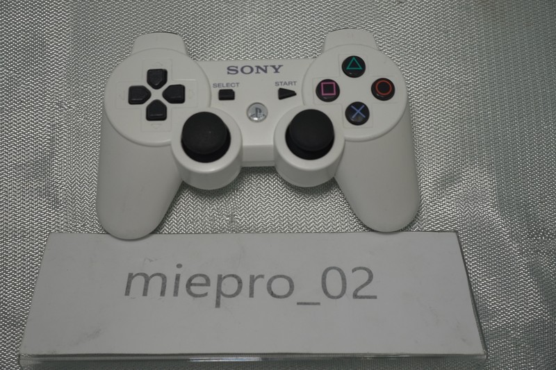 Used Official PS3 DUALSHOCK 3 Wireless Controller CECHZC2J White Tested Japan